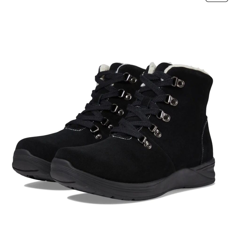 Propet Womens Black Demi Ankle Boots Booties BN 6